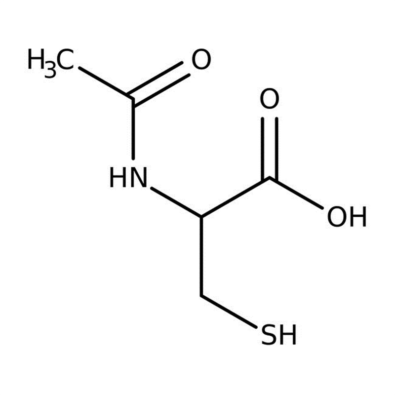 Fornecimento de Fábrica N–Acetil–L–Cisteína CAS 616-91-1